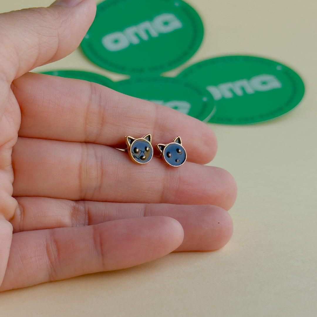 Cat Lovers Earrings / Studs