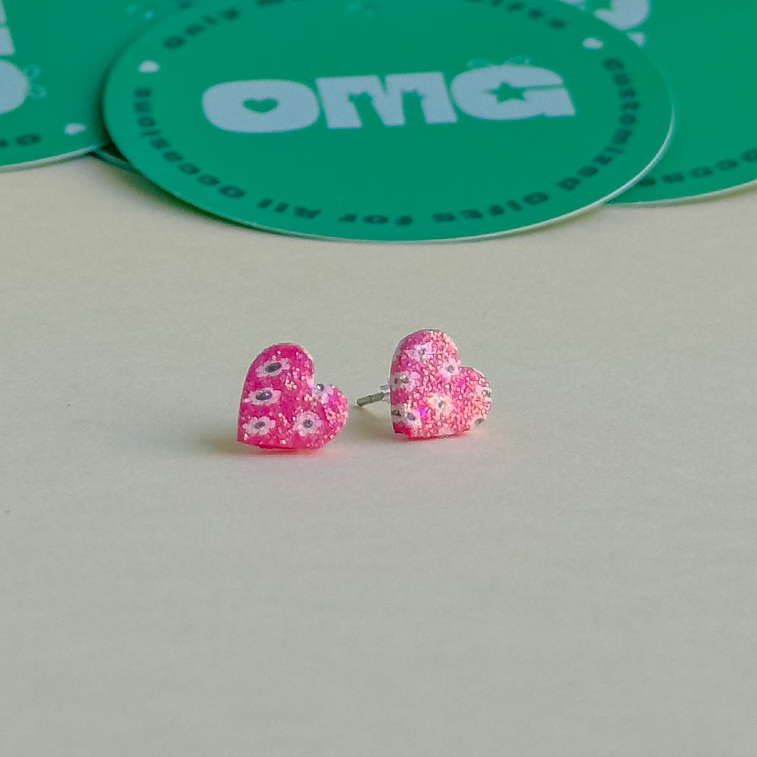 Heart Shaped Earrings / Studs