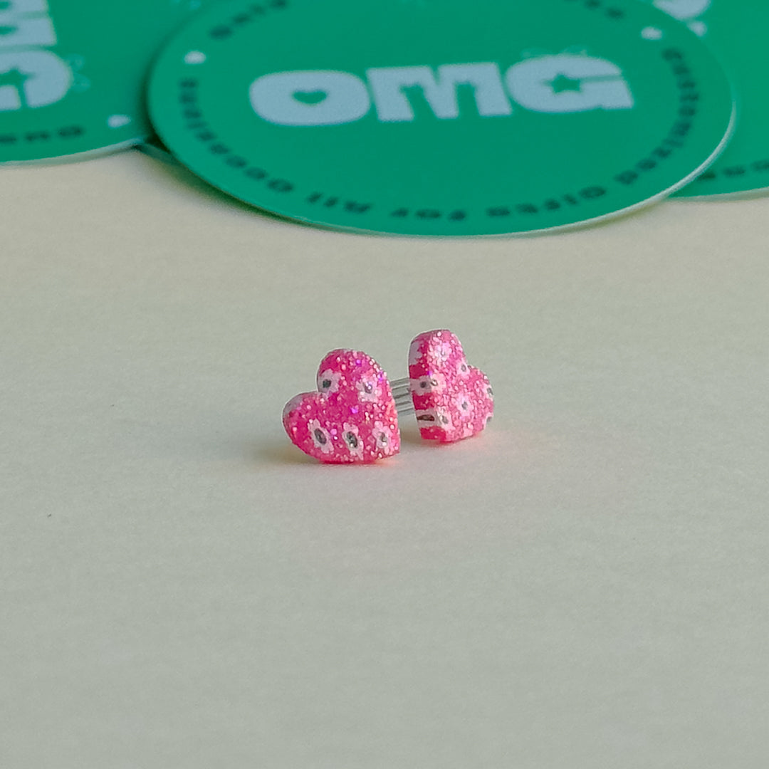 Heart Shaped Earrings / Studs