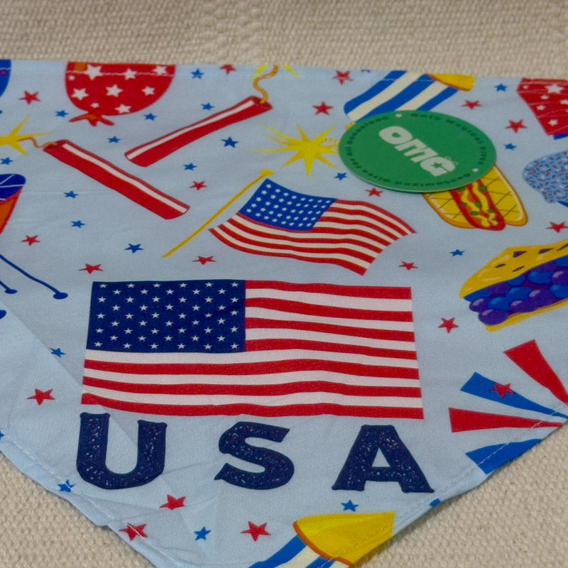 Pet Bandana / Scarf - 4th of July