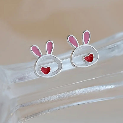 Fancy Rabbit Earrings / Studs