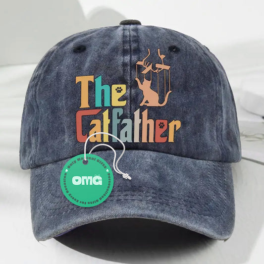 The Cat Father Adjustable Cap