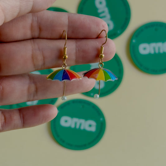 Umbrella Earrings / Studs