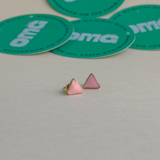 Triangular Shaped Earrings / Studs