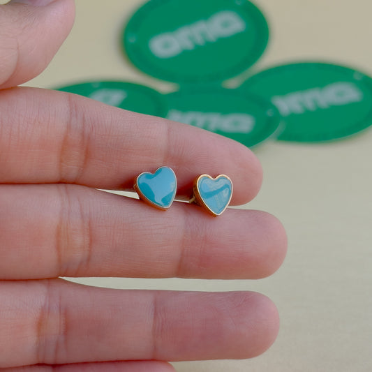 Heart Shaped Earrings / Studs