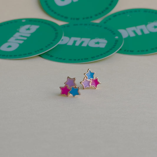 Stars Earrings / Studs