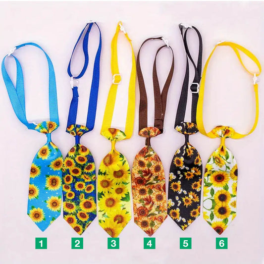 Pet Necktie - Sunflower / Summer Collection