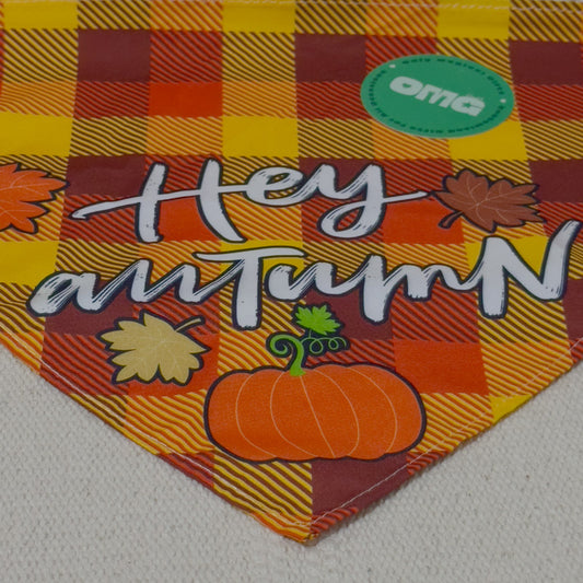 Autumn Themed Pet Bandana / Scarf