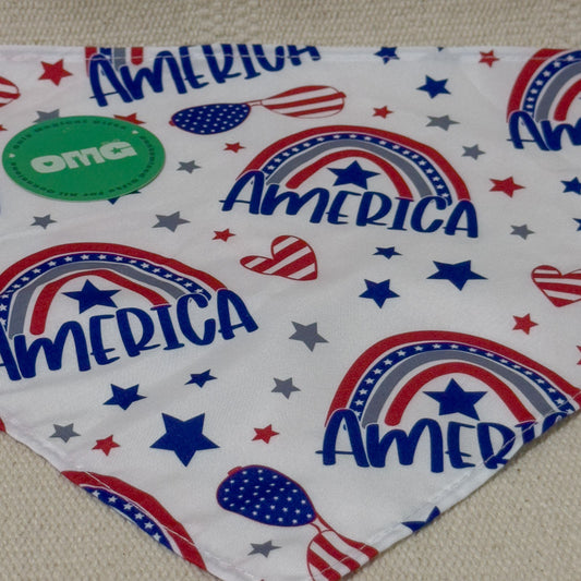 Pet Bandana / Scarf - 4th of July