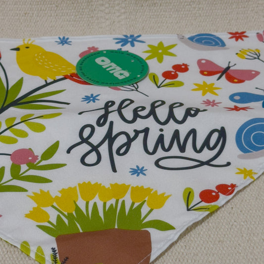 Spring Themed Pet Bandana / Scarf