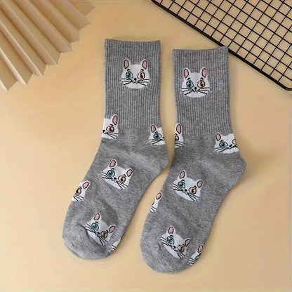 Cat Printed Socks