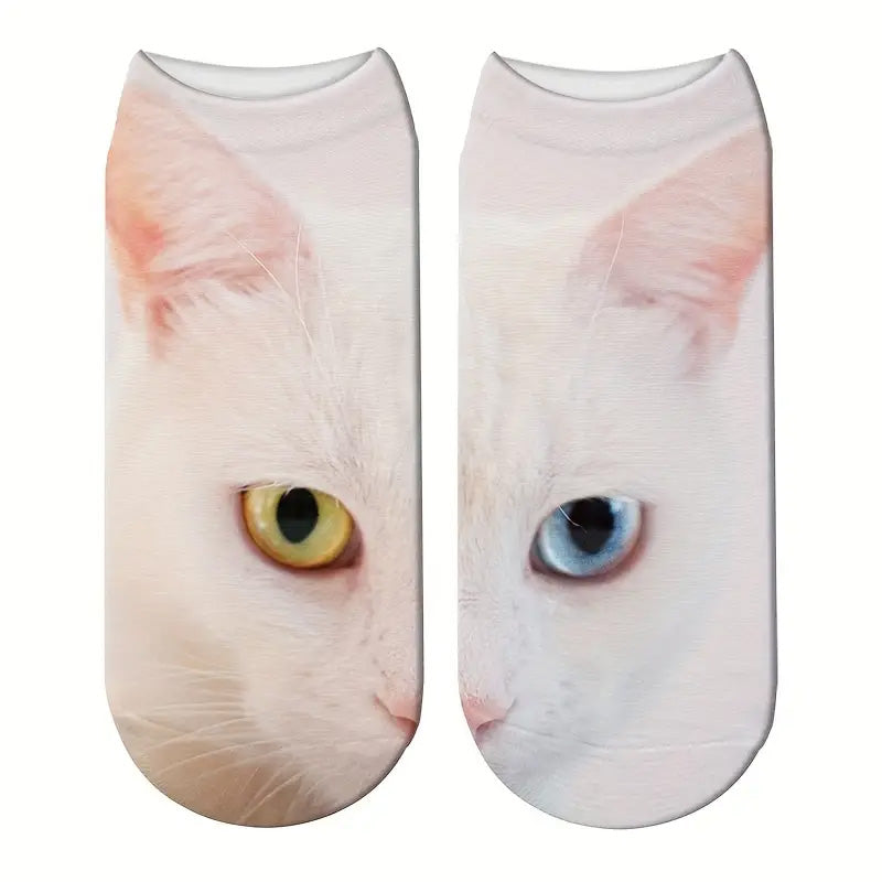 Cat Printed Socks