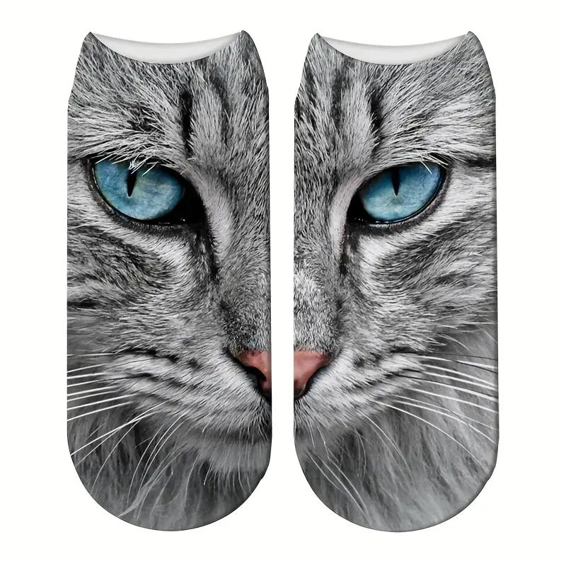 Cat Printed Socks