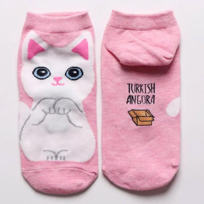 Cat Printed Socks