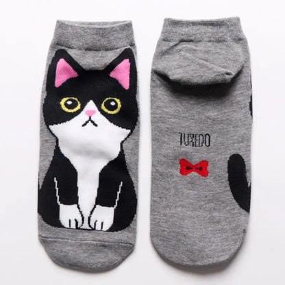 Cat Printed Socks