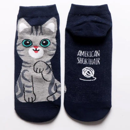 Cat Printed Socks