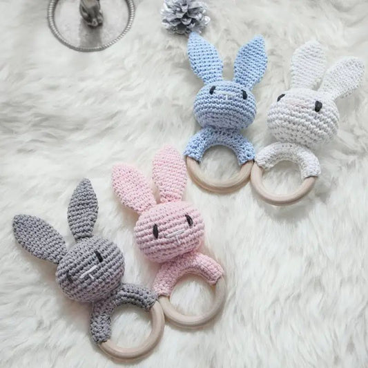 Baby Bunny Rattles